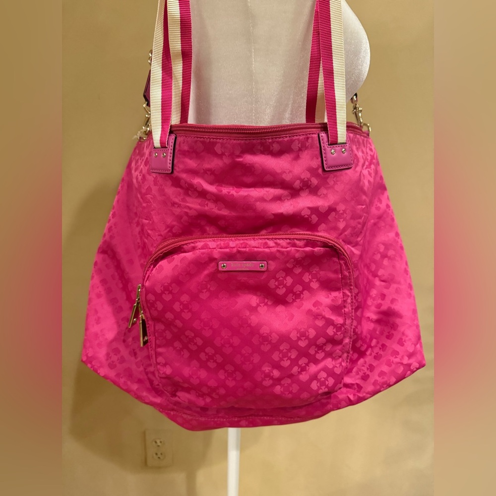 Kate Spade Packable Bag Bon Voyage Rosemary Classic Travel Snapdragon NWOT